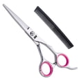 thumbnail image 1 of JW Professional Shears R Series - Barber & Hair Cutting Scissors/Shears Japanese Stainless Steel & Cutting Comb, 1 of 8