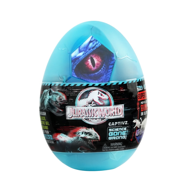 Jurassic World Captivz Science Gone Wrong Surprise Egg , Assorted