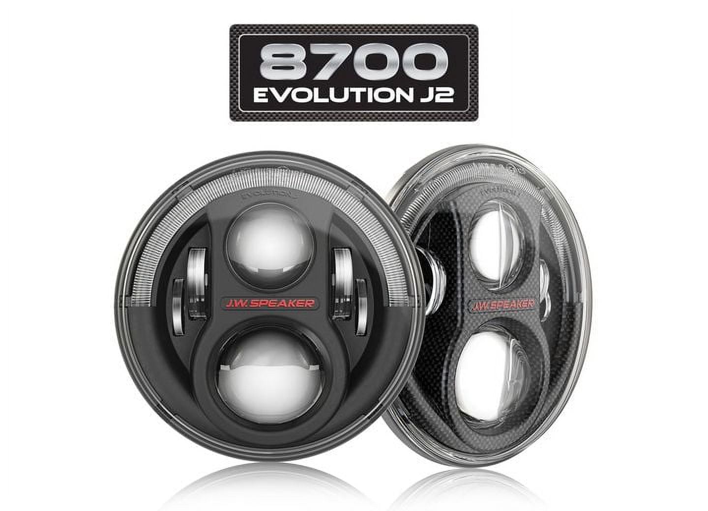 JW Speaker 553993 8700-EVOJ2-12V ECE, CARBON, LHT, SET