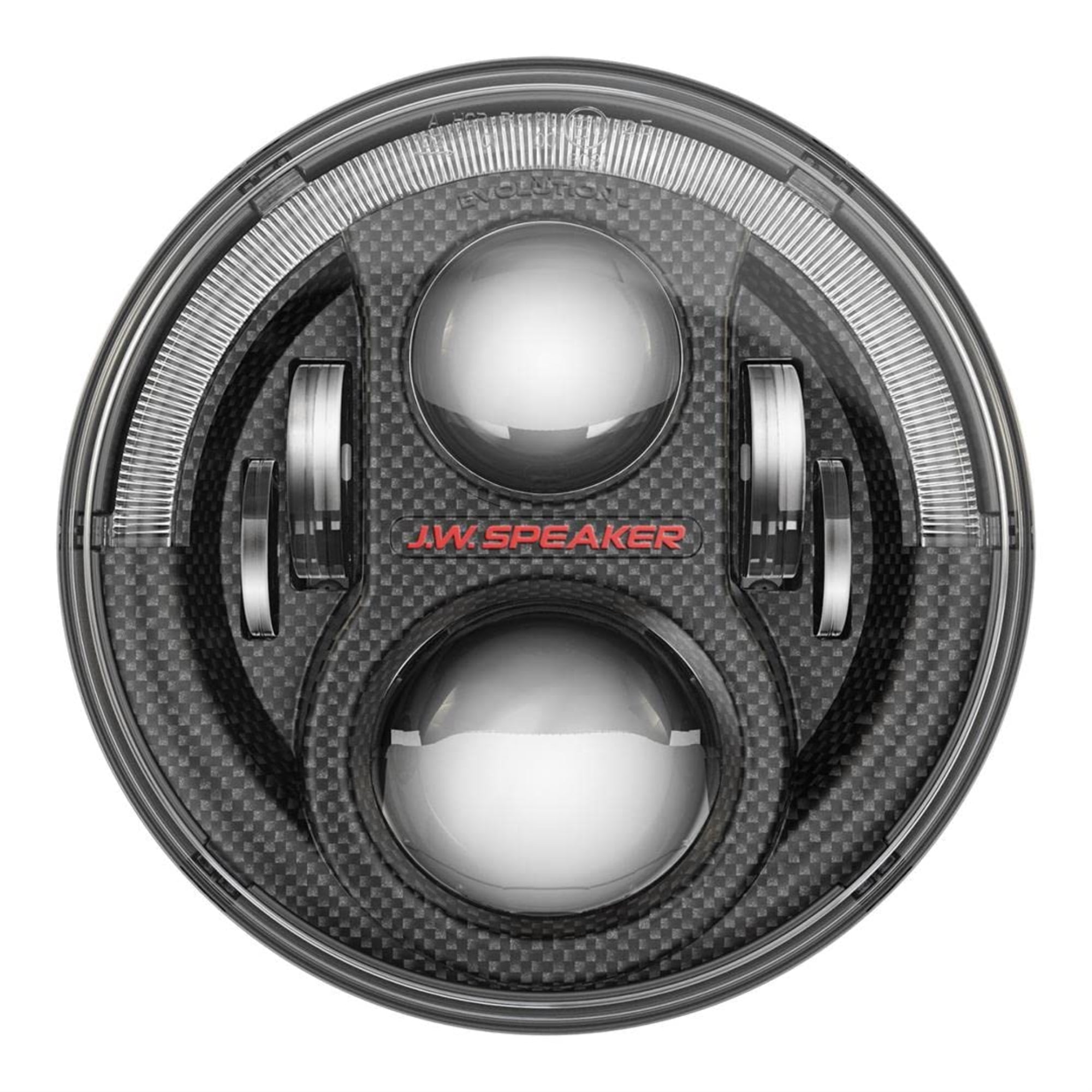 J.W. Speaker 8700 Evolution J2 Carbon Fiber 7" Round 8700 Evolution J2, 2 Pack
