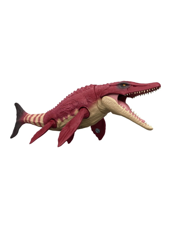 Ultimate Damage Tylosaurus Dinosaur Figure, Lights & Sounds, Neck Thrash & Chomp