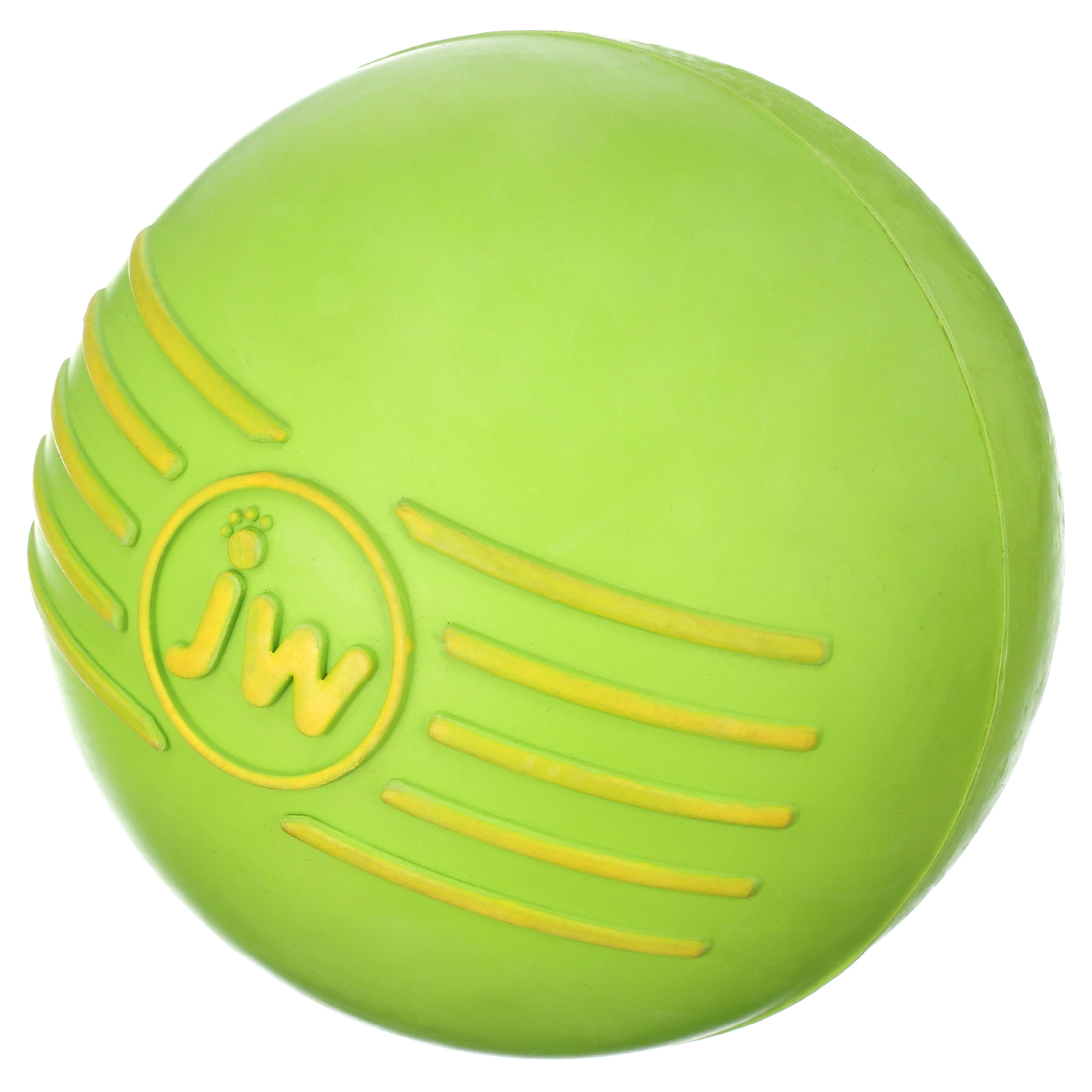 JW iSqueak Ball NonToxic Rubber Dog Toy for Dogs 60100 lb, Assorted