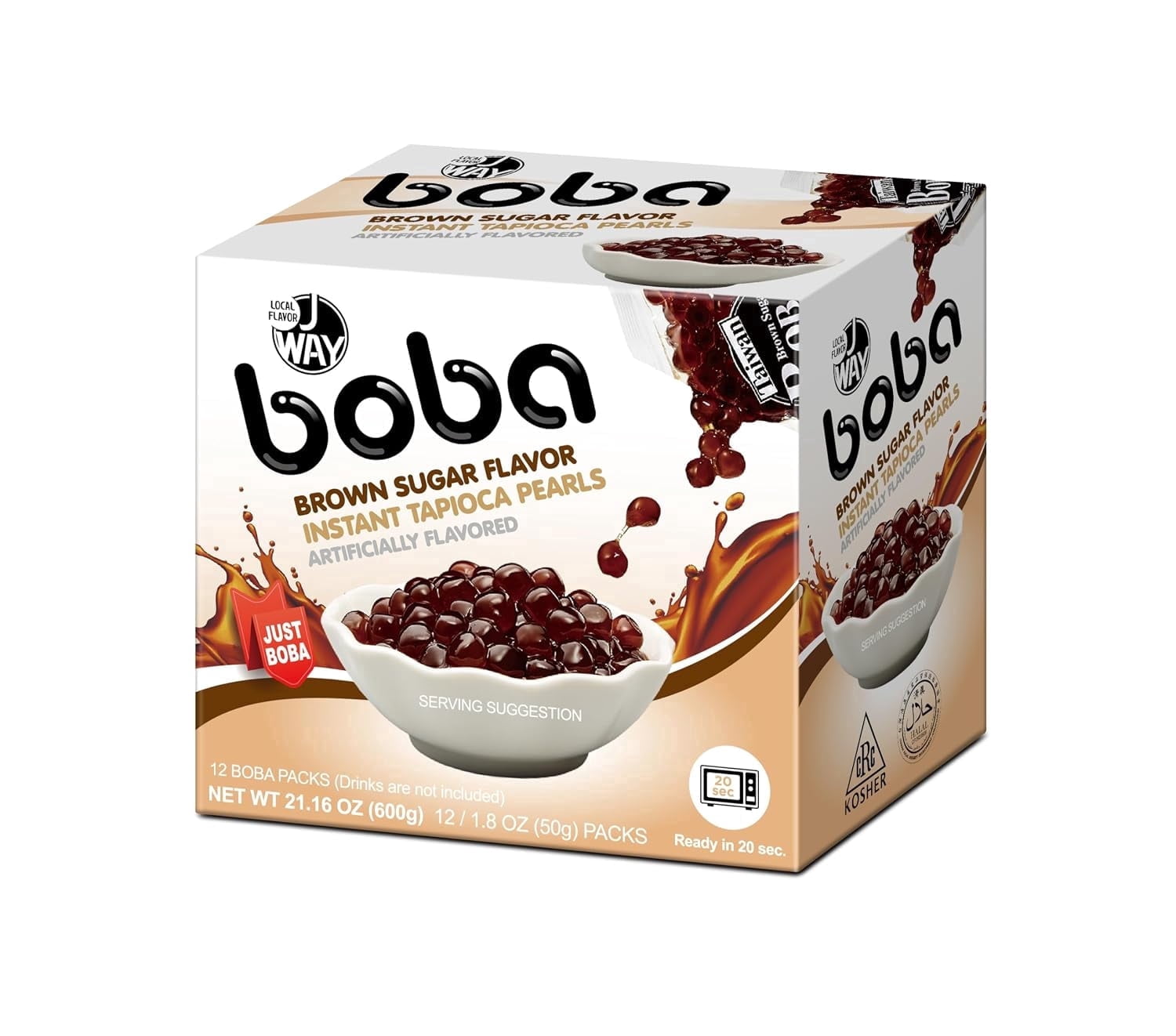 Tapioca Pearl Black Sugar Flavor for Bubble Tea