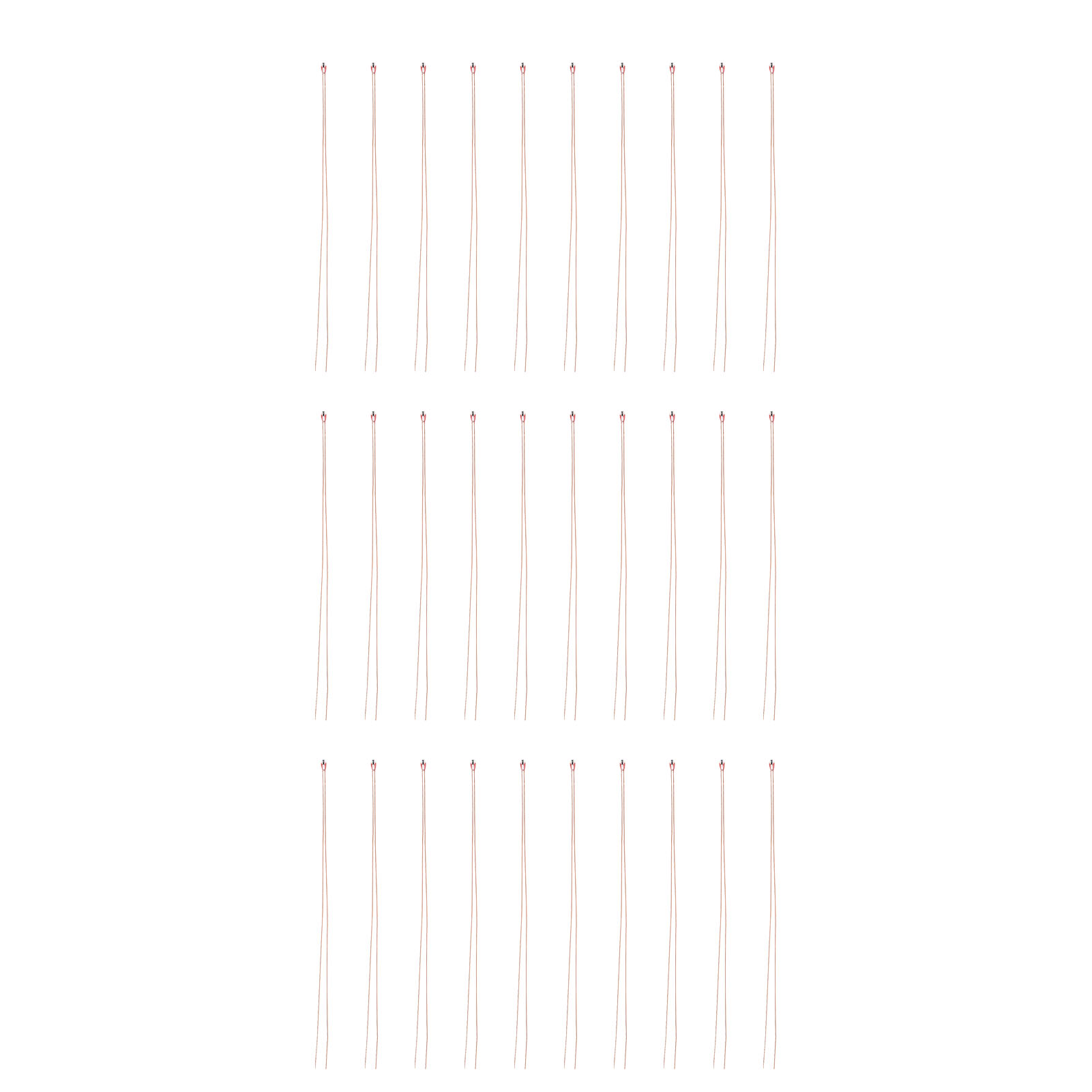 JWB-30Pcs Thermistor NTC Glass Sealed Single Ended Thermal Resistor for ...