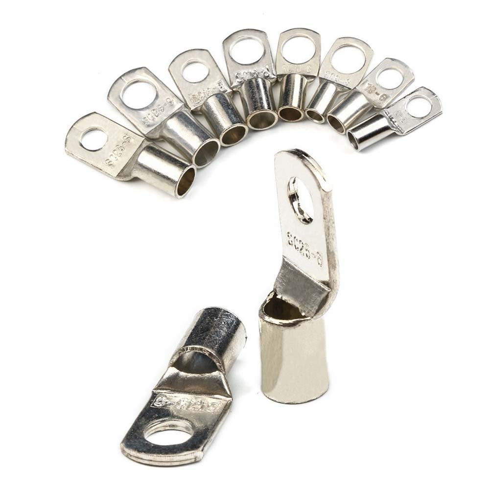 JWB60Pcs SC Tinned Copper Lug Ring Wire Connectors Heavy Duty Copper