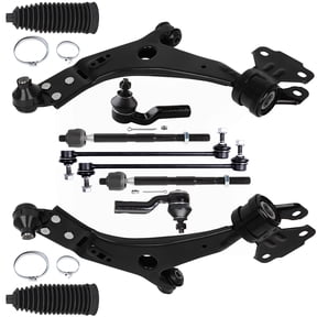 JWCARO 10PCS Suspension Kit Fits 2012-2018 for Ford Focus,2015-2018 for Ford Transit Connect