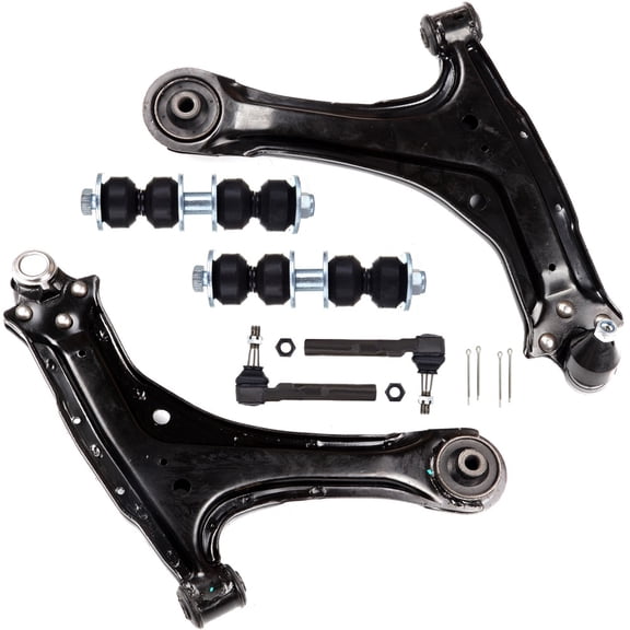 JWCARO 6PCS Front Suspension Kit Fits 2000-2005 for Pontiac Grand Am,1997-1999 for Oldsmobile Cutlass K80428,K80446,ES3455,K6600