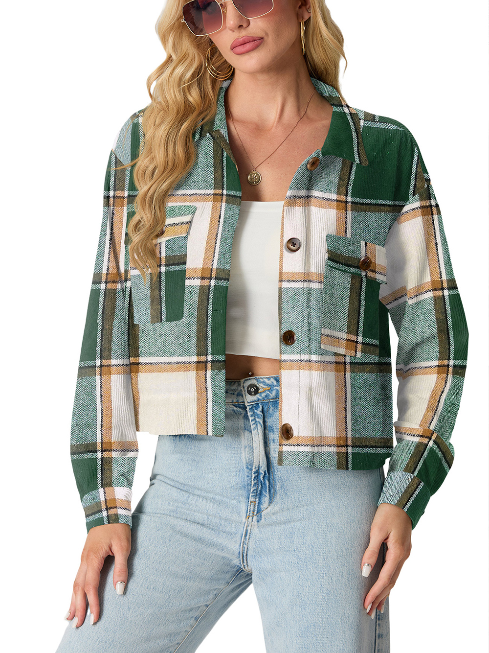 UKLSQMA Women's Business Casual Blazer,Long Sleeve Open Front Work