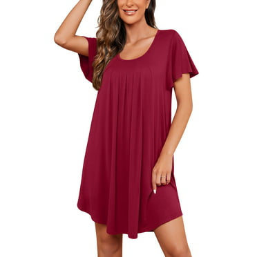 Exquisite Form - Women's Sleeveless Short Nightgown - Style 30107 ...