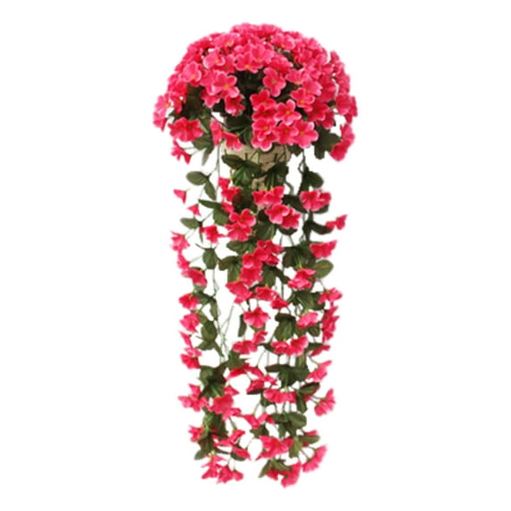 JWDX 31.5” Artificial Silk Red Vines Wedding Bouquet