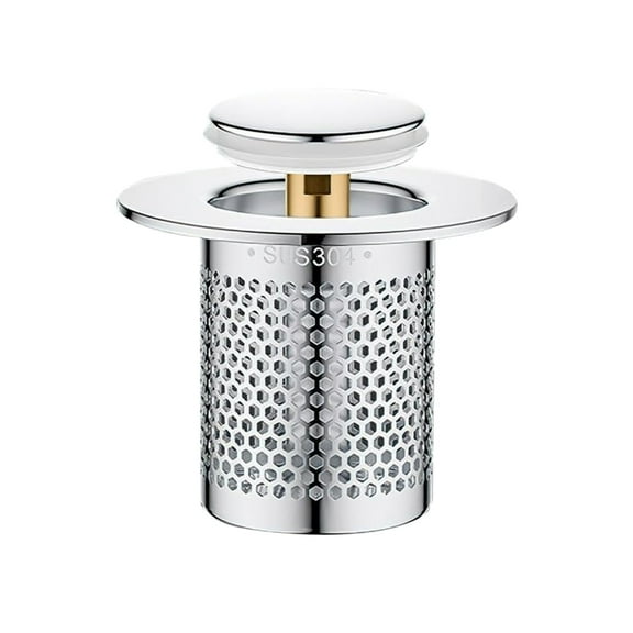 JWDX Drain Rack Clearance, Stainless Steel Floor Drain Filter 2025 New Bathtub Sink Strainer Up Sink Filter Rustproof Sink Strainer Bathroom Sink Strainer for Kitchen Bathtub