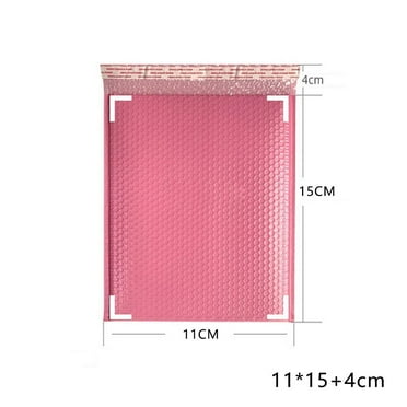 JWDX Express Bag, Waterproof Bag Clearance, 10Pcs Bubble Mailers Padded Envelopes Lined Poly Mailer Self Seal Pink A