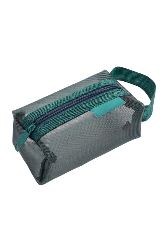 Face and Storage Bags Clearance! Portable Square Mesh Storage Bag Zippered Mesh Cosmetic Bag Small Square Mesh Purse Travel Storage Carry Pouch, Storage Packet Promotion Include 1Pc Storage Bag