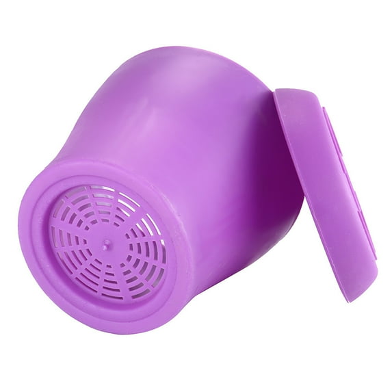 JWDX Flower Pots Clearance, Gardening Supplies Colourful Mini Plastic Flower Pot Succulent Plant Flowerpot Home Office Decor , Suitable for Indoor and Outdoor Green Plant Planting Hot Pink