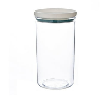 JWDX Food Storage Clearance! Moisture-Proof Plastic Transparent Jar With Lid Food Grade Grain Storage Box include 1× Food Storage Box