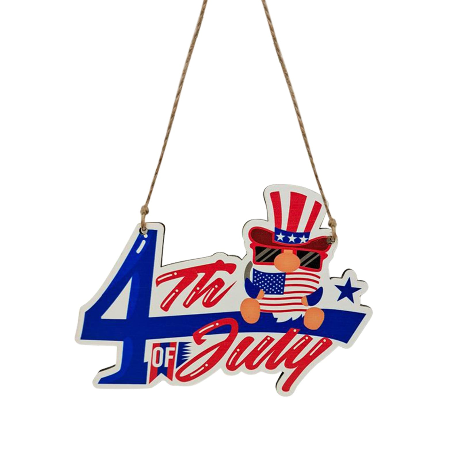 JWDX Front Door Tag Clearance, On July 4 to Hang Wooden Tags