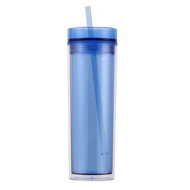 JWDX Glass and Bottle Clearance! Tall Skinny Tumblers Acrylic 16 Ounce Tumblers, Kitchen Cups Promotion Include Cup*1