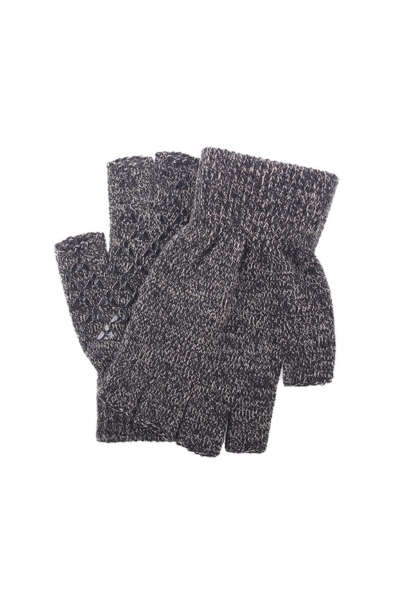 Clearance! JWDX Gloves Clearance,Winter Items,Men'S Women'S Winter Gloves Elastic Cuffs Warm Soft Knit Linings Knit Cotton Made Of Leaky Fingertips Grey