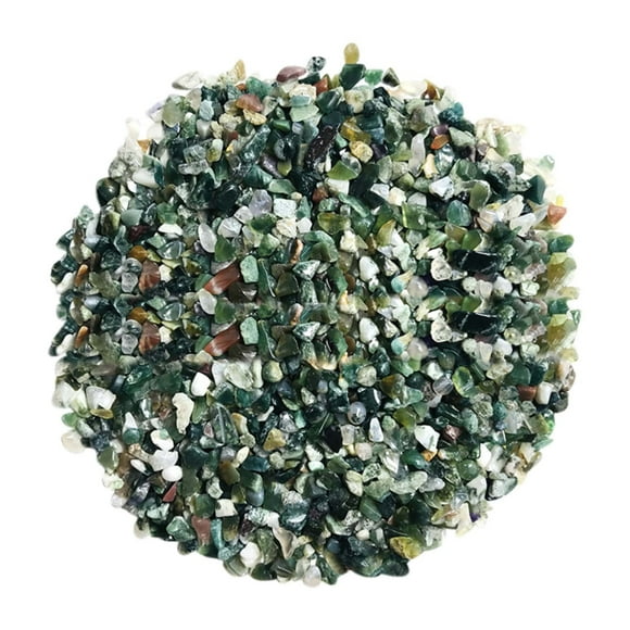 JWDX Gravel Decoration Clearance, Fish Tank Decoration, Small Green Stones Polished River Rocks for Ornamental Plants Aquarium Gravel Stones for Potted Plants Succulents Bonsai Terrarium