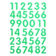 Alphabet & Number Glow in The Dark Sticker, Alphabet