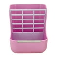 thumbnail image 1 of JWDX Rack Clearance! 2 in 1 Food Hay Feeder for Rabbit Indoor Hay Feeder for Rabbit Feeder Bowls Use for Grass Food, Wire Shelving Promotion Include 1Pc Storage Rack, 1 of 3