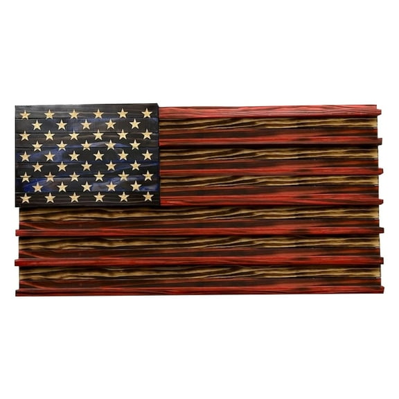 JWDX Rack Clearance, American Flag Challenge Display Handmade Memorial Display Stand Tabletop Display Stand Memorial Day Ornament