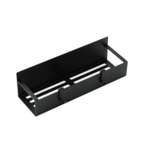 JWDX Rack Clearance, Movable Rack Black Shelf for Refrigerators Kitchen Rack Organizer for Fridge and Microwave Oven