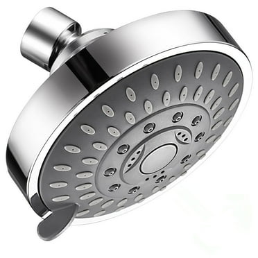 JWDX Spray, Shower Clearance! Top Head 4 Spray Inch Head Shower High Adjustable Shower 5-Setting Pressure Bathroom Products Silver