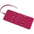 thumbnail image 1 of JWDX Face and Storage Bags Clearance! Small Travel Jewelry Organizer Roll Bag Mini Size & Light Weight Portable for Daily and Travel Use Perfect for Rings Necklaces Earrings and Bracelets, 1 of 2