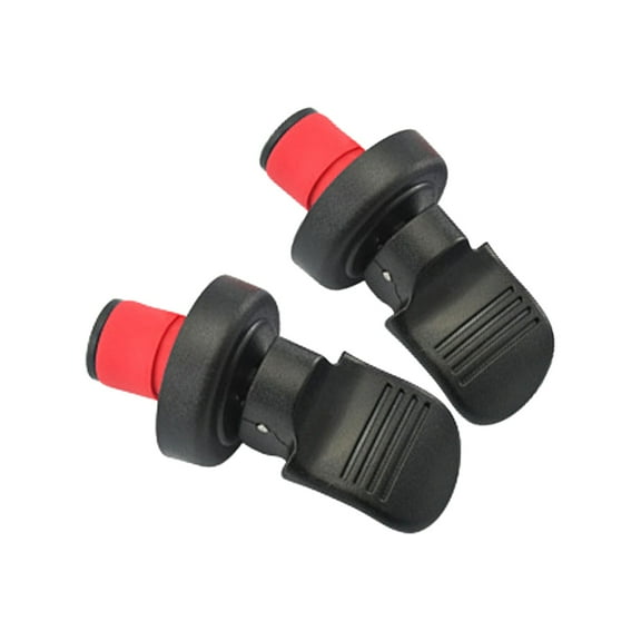 JWDX Wine Stopper Clearance! Wine Bottle Stopper Bar Hand Press Sealing Stop Cap Beers Cork Plug Seal Lids Suction Fresh Keeping Stopper Manually Press Down, Include 2Pcs Black Creative Wine Stoppers