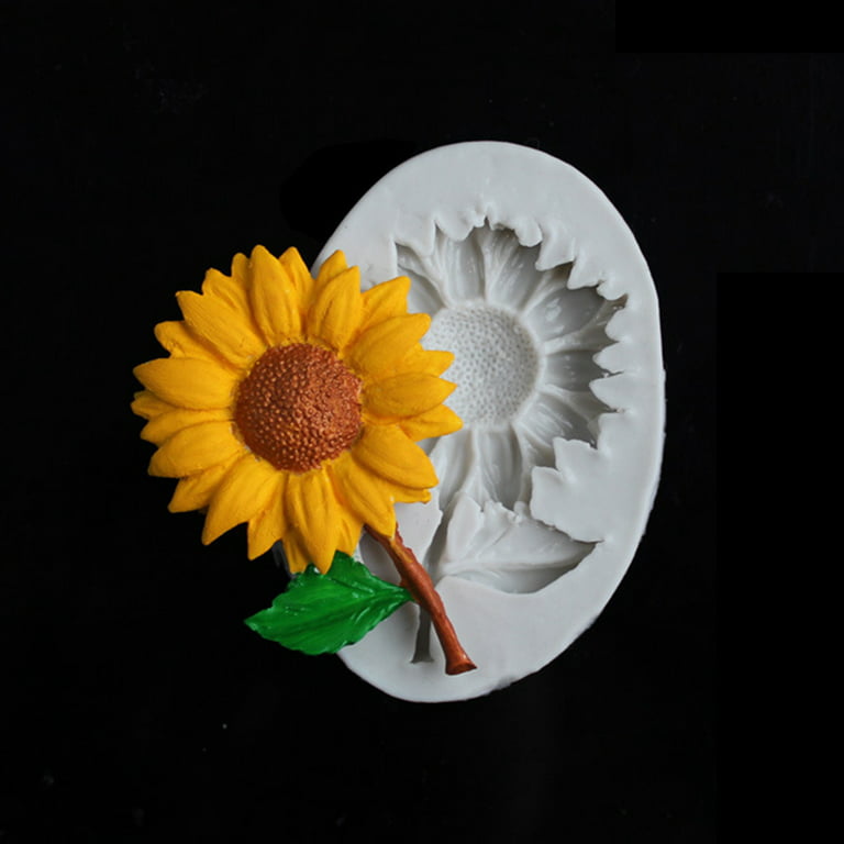 High Temperature Resistant Sunflower Cake Silicone Mold - Temu
