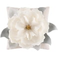 thumbnail image 1 of JWH 3D Handmade Decorative Floral Throw Pillow Covers for Gift and Decor 18x18inch in Cream, 1 of 7