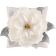 thumbnail image 1 of JWH 3D Handmade Decorative Floral Throw Pillow Covers for Gift and Decor 18x18inch in Cream, 1 of 7
