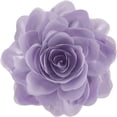 thumbnail image 1 of JWH 3D Handmade Soft Round Decorative Rose Flower Accent Throw Pillow for Bed Sofa Home Bedding 14inch, 1 of 8