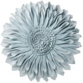 thumbnail image 1 of JWH 3D Round Handmade Decorative Suede Sunflower Throw Pillows with Insert for Sofa Couch Bed Bedroom Home 14inch Winter Sky, 1 of 11