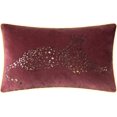 thumbnail image 1 of JWH Burgundy 100% Cotton Gold Foil Leopard Pillow Cover 12x20inch Modern Chic Decor for Sofa Bedroom Accent, 1 of 8