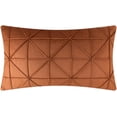 thumbnail image 1 of JWH Handmade Decorative Soft and Smooth Velvet Lumbar Pillow Covers for Simple Decor 14x24inch Cognac, 1 of 6