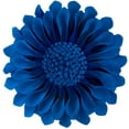 thumbnail image 1 of JWH Suede Sunflower Pillows Decorative Throw Pillows Round Pillow with Insert Decorative Pillows Round for Bed Sofa 12 inch Royal BLue, 1 of 9