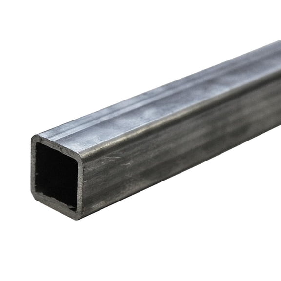 JWM Metal Supply Square Steel Tubing, 2" x 2", 11ga Wall Thickness, Raw Mill Finish, A500/A513 Grade, Made in USA (60, Inches)