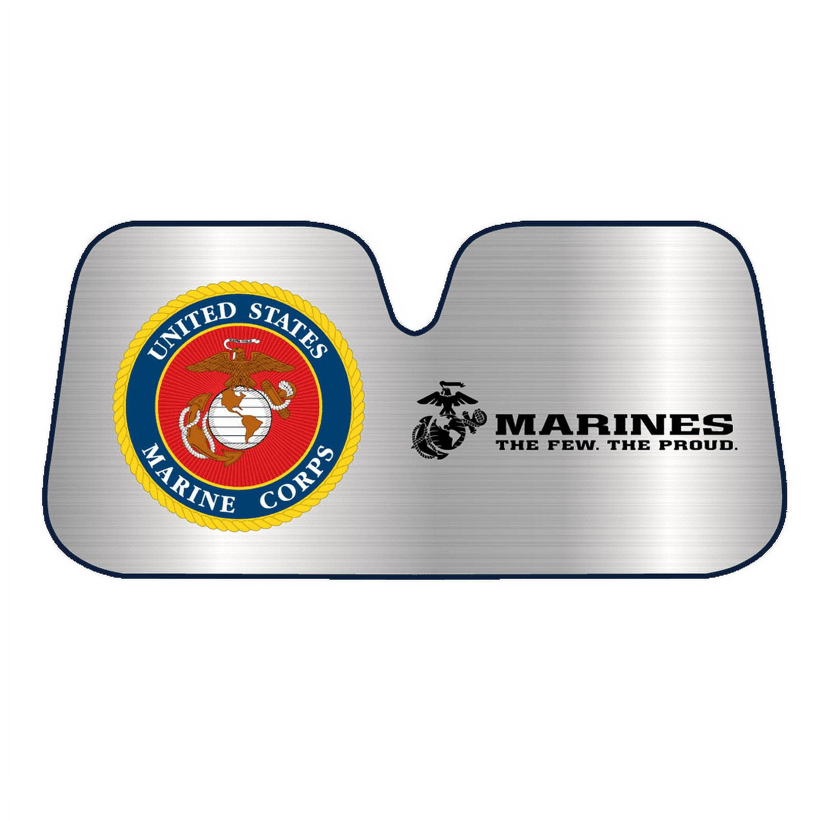 JWM US Marines Windshield Sun Shade Foldable Car Front Window Sunshade ...