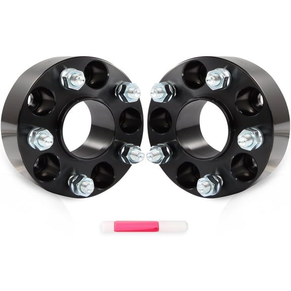 JWMOTOR 2pcs Black Wheel Spacer Fits 2011 2012 2014 for Chrysler for 200, 2007 2009 2010 for Chrysler for Sebring