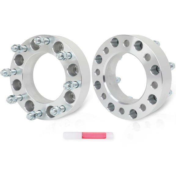 JWMOTOR 2pcs Silver Wheel Spacer Fits 2003-2005 for Ford for Excursion, 2003-2009 for Ford for F-250