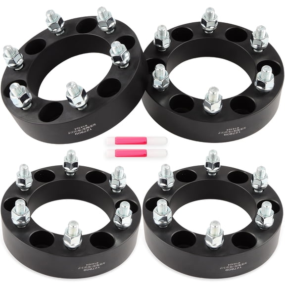 JWMOTOR 4pcs Black Wheel Spacer Fits 1996-1999 for Acura for SLX, 2004-2014 for Chevy for Colorado