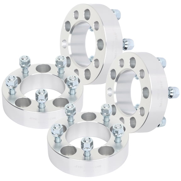 JWMOTOR 4pcs Silver Wheel Spacer Fits 2015-2017 for Chevy for City Express, 2008-2012 for INFINITI for EX35