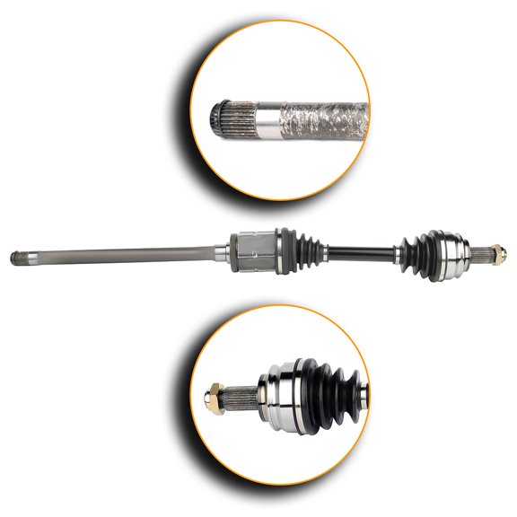 JWMOTOR CV Axle Front Right Fits 2001-2006 for BMW for X5 Sport Utility L6 3.0L,2001-2006 for BMW for X5 Sport Utility V8 4.4L 66-9256,NCV27502,31607505006