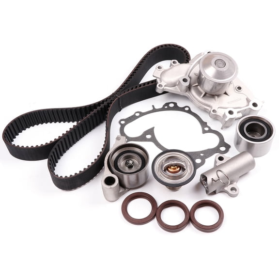JWMOTOR Engine Timing Belt Kit with Water Pump Compatible with 1998-2000 for Lexus for SC400 4.0L V8 DOHC, 2002-2010 for Lexus for SC430 4.3L V8 DOHC,13503-0F010 13505-0F010