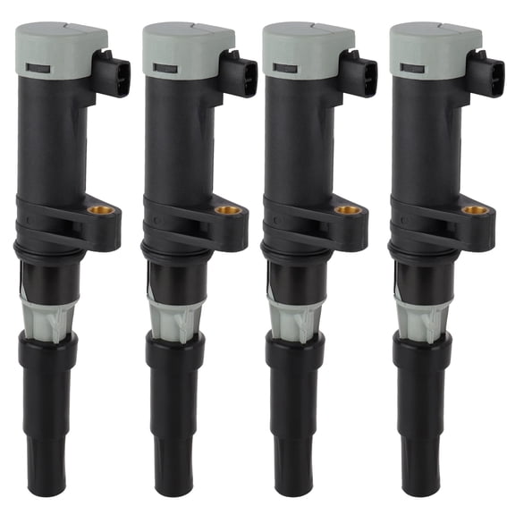 JWMOTOR Ignition Coil Compatible with 2008 for Renault for Megane 1.6L L4/2.0L L4 2001-2007 for Renault for Megane 2.0L L4 OEM Replacement UF653 4pcs