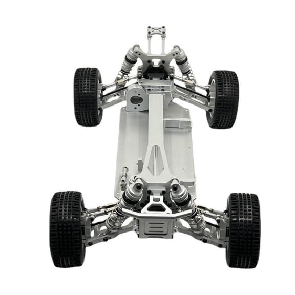 JWQFBC 1/12 Scale RC Chassis Frame Easy Installation Metal RC Car Chassis Pre-Assembled 1/12 Scale Car Frame Kit for Rough Terrain