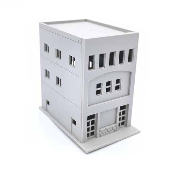 JWQFBC 1:150 Japanese Building Model DIY Assembly Building Kit Hobby Grade Model Train Layout Details for Hobbyists, Dioramas