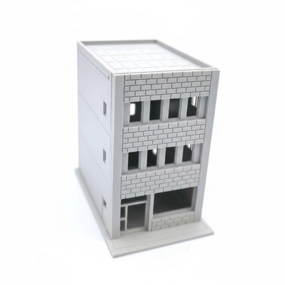 JWQFBC 1:150 Japanese Building Model DIY Assembly Building Kit Hobby Grade Model Train Layout Details for Hobbyists, Dioramas